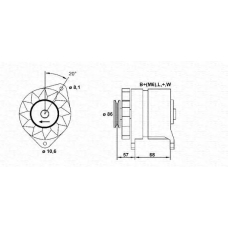 943356220010 MAGNETI MARELLI Генератор