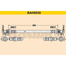 BAH0030 BARUM Тормозной шланг