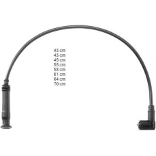 ZEF971 BERU Комплект проводов зажигания