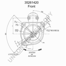 35261420 PRESTOLITE ELECTRIC Стартер