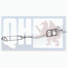 FT542P KLARIUS Глушитель выхлопных газов конечный