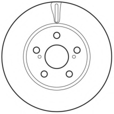 562797BC BENDIX Тормозной диск
