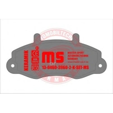 13-0460-3960-2-C-SET MASTER-SPORT Комплект тормозных колодок, дисковый тормоз