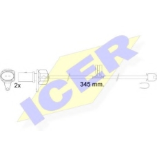 610544 E C ICER Сигнализатор, износ тормозных колодок
