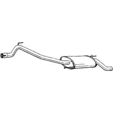 283-741 BOSAL Глушитель выхлопных газов конечный