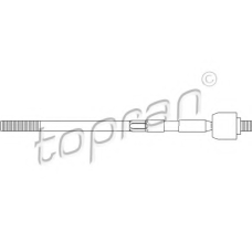 700 682 TOPRAN Осевой шарнир, рулевая тяга