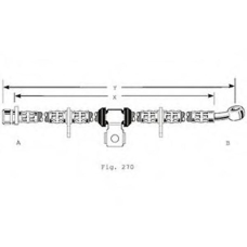 PHD196 TRW Тормозной шланг