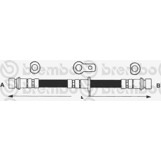 T 28 003 BREMBO Тормозной шланг