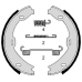 S 50 518 BREMBO Комплект тормозных колодок, стояночная тормозная с