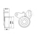 ITB-6504 IPS Parts Устройство для натяжения ремня, ремень грм