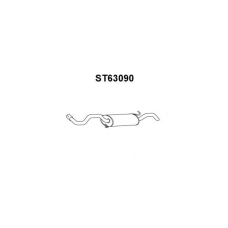 ST63090 VENEPORTE Глушитель выхлопных газов конечный