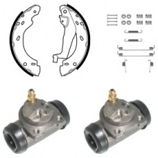KP1081 DELPHI Комплект тормозных колодок