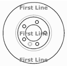 FBD1407 FIRST LINE Тормозной диск