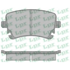 05P1398 LPR Комплект тормозных колодок, дисковый тормоз
