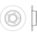 BDR1747.10 OPEN PARTS Тормозной диск