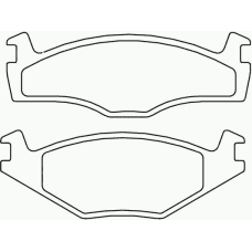 MDK0178 MINTEX Комплект тормозов, дисковый тормозной механизм