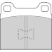 FD451A NECTO Комплект тормозных колодок, дисковый тормоз