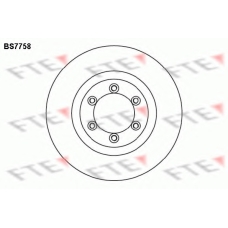 BS7758 FTE Тормозной диск