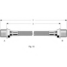 PHA242 TRW Тормозной шланг