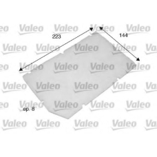 698797 VALEO Фильтр, воздух во внутренном пространстве