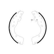 8DB 355 022-241 HELLA PAGID Комплект тормозных колодок