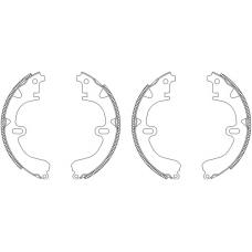 8DB 355 003-321 HELLA Комплект тормозных колодок