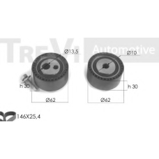 KD1212 TREVI AUTOMOTIVE Комплект ремня ГРМ