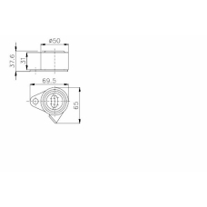 TKR 9880 TIMKEN Натяжной ролик, ремень грм